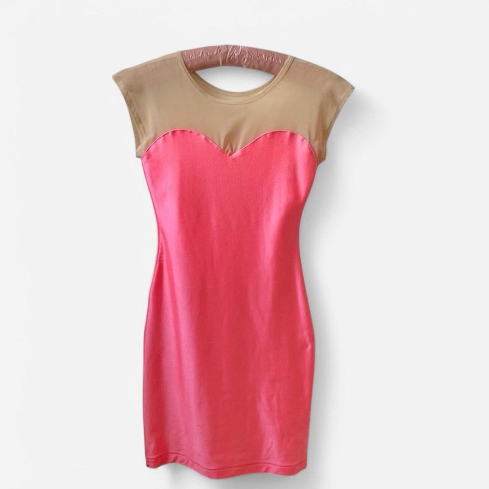 American Apparel Neon Pink Dress - NWOT - XS/S